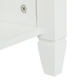 thumbnail image 2 of Lift Top Coffee Table Modern Furniture Hidden Compartment and Lift Tabletop with 3 Storage Shelves Brown White, 2 of 15
