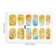 thumbnail image 3 of Cuadros Decorativos Nail Art Stickers Set Manicure Sticker Colorful 6Packs/72pcs Abstract Waterproof Wdftyju embutido en tela, 3 of 3