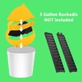 thumbnail image 5 of Mouse Trap Bucket- 5 Gallon Bucket Lid Mouse Rat Trap 4 Pack - Automatic Reset Flip and Slide Mouse Trap - Humane Mouse Rat Traps for Indoor Outdoor Use - Reusable Mouse Trap, 5 of 9