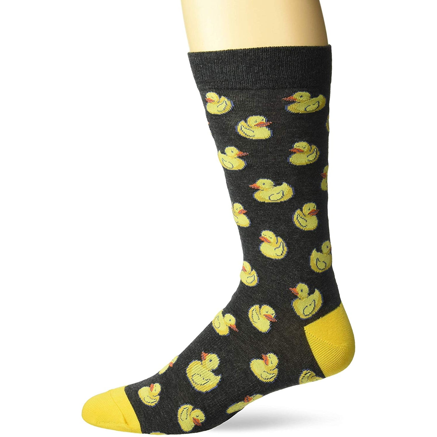 K. Bell Socks Rubber Duck Mens Crew Socks
