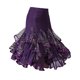 thumbnail image 5 of larga hasta mujer, , vestido de verano, de danza del vientre, traje de lentejuelas para , tango - Púrpura única Sunnimix Vestido de baile latino, 5 of 8