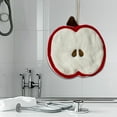 thumbnail image 6 of Mouliraty Apples Fruit Hand Towel Can Be Hung Without Shedding Super Absorbent Kitchen Supplies Children's Squares Towel Hand Towel, 6 of 6