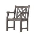 thumbnail image 3 of Renaissance Outdoor 5-piece Hand-scraped Wood Patio Dining Set, 3 of 6
