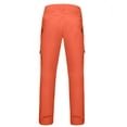 thumbnail image 2 of Little Donkey Andy Women's High Performance Waterproof Rain Pants Lightweight Breathable Golf Hiking Pants Orange L, 2 of 6
