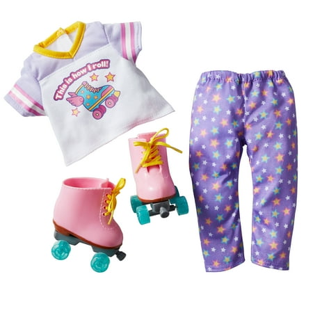 My Life As Purple Leggings Roller Skate Outfit for 18-Inch Doll