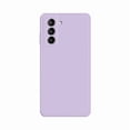 thumbnail image 1 of PANDACO Soft Shell Matte Pastel Purple Case for Samsung Galaxy S22+, 1 of 3