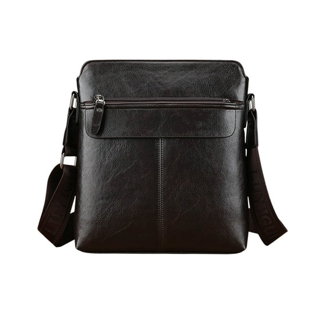SDNall Spacious Leather Crossbody Bag for Travel, Adjustable Strap with Multiple Compartments for Daily Essentials and Work
