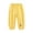Yellow, variant on DJDLJWCJ Toddler Boys Joggers Pants Elastic Waist Stretch Casual Pants Solid Color Lightweight Pants Pink Size 3T