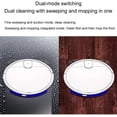 thumbnail image 4 of Smart Dual-Mode Robot Vacuum, Robot Vacuum and Mop Combo, Vacuum Cleaner Mop and Sweep, Robotic Vacuum Cleaner Strong Suction, Strong Suction Power, Auto Recharge, for Hard Floors, Pet Hair (Black), 4 of 7