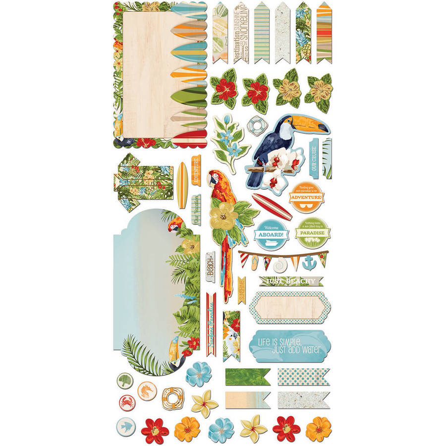 Beach Therapy Noteworthy DieCuts