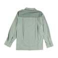 thumbnail image 2 of BASS OUTDOOR Mens Flex Smart Tech Shirt Jacket, Green, Medium, 2 of 2