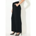thumbnail image 2 of Catherines Women's Plus Size Petite Anywear Wide Leg Pant, 2 of 4