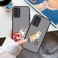 thumbnail image 4 of Case for Samsung Galaxy A73 A72 A71 A53 A52 A51 A50 A42 A32 A33 A30 A23 A21S A20S 5G 4G LITE Case Cute Cat Cartoon Illustration, 4 of 5
