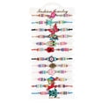 thumbnail image 2 of Xihbxyly Juego de Pulseras Bohemias, Coloridas Pulseras de Cerámica Suave, Elegantes Pulseras de Aleación, Diseño de Cuerda de Nailon Resistente, Accesorio de Moda para Jugar, Regalo de Moda para Jóv, 2 of 2