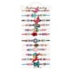 thumbnail image 1 of Fiudx Pulsera Bohemia de Aleación de Cerámica Suave para Niños, Colección de Pulseras de Cuerda de Nailon, Talla Estándar, Ideal para Fiestas, Accesorio de Moda Infantil, Paquete Variado de 12 Piezas, 1 of 1