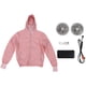 thumbnail image 2 of Chaqueta Con Aire Acondicionado Para Mujer 2 Ventiladores USB Powered Batería De Larga Duración Coral Red Para Actividades Al Aire , Trabajo, 2 of 7