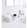 thumbnail image 2 of Yamazaki Home Vanity Tray - Flat - Two Sizes, White, Steel, 3.5" x 3.5", No Assembly, 2 of 6