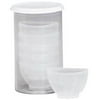 Non-sterile Eye Cups Disposable 3/4 Oz Eye Care For Refresh and Clean Tired Eyes - 60 Vials