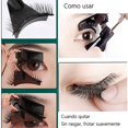 thumbnail image 2 of Pestañas magnéticas Pestañas postizas con rizador de pestañas Aspecto natural Largas y tenues Reutilizables Sin necesidad de pegamento Herramientas de maquillaje de ojos hechas a mano Efecto, 2 of 5
