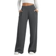 thumbnail image 2 of Women's Casual Elastic Waist Stretchy Pants with Pockets for Spring Summer, 2 of 8