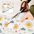 thumbnail image 6 of Yayeee Faucet Mat for Kitchen Sink 14.7" Diatomite Long Splash Guard Pad, Rainbows Pattern, 2 Pack, 6 of 7