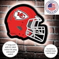 thumbnail image 5 of Kansas City Chiefs LED Wall Helmet, 5 of 5
