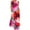 Clearance-Pink, variant on Fartey Summer Maxi Dresses for Women 2025 Vintage Boho Dress Floral Printed V-Neck Long Dresses Casual Loose Fit Beach Sundress with Pockets Blue S-2XL