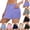 Purples, variant on Women's Loose Active Shorts with Pockets Lightweight Elastic Waist Workout Athletic Running Shorts with Liner, Black, s