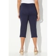 thumbnail image 2 of Catherines Women's Plus Size Everyday Cotton Twill Capri, 2 of 4