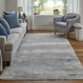 thumbnail image 2 of Feizy Cadiz Modern Abstract, Taupe/Gray/Silver, 13' x 20' Area Rug Sheen Industrial Watercolor Floor Rug for Living room Bedroom, 2 of 10