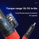 thumbnail image 2 of Juego de brocas para destornillador dinamométrico Sanliang de 10 a 70 pulgadas/libras, 2 of 6