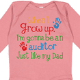 thumbnail image 4 of Inktastic Future Auditor Like My Dad Boys or Girls Long Sleeve Baby Bodysuit, 4 of 5