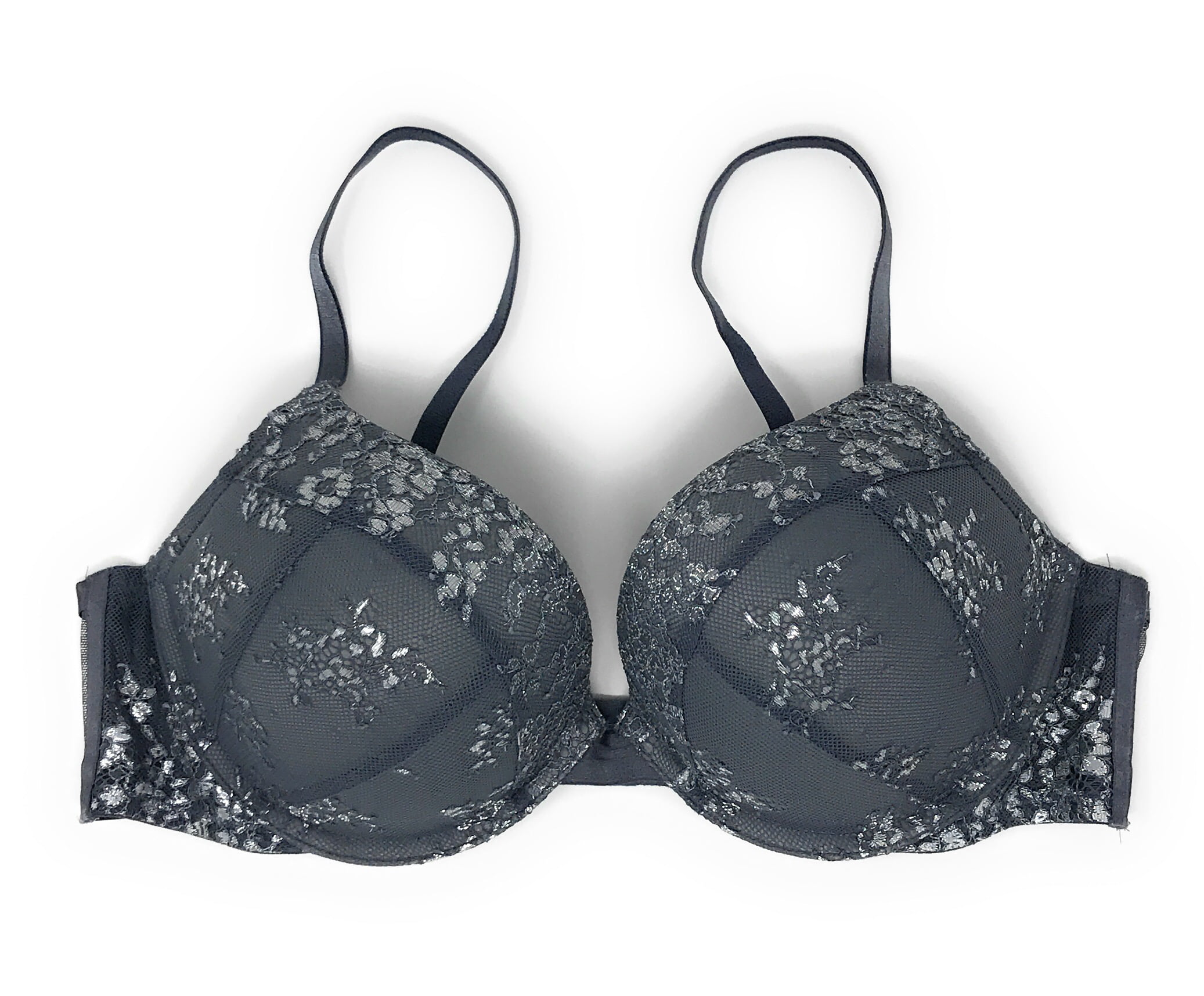 NWT Victoria's Secret 34C 36A Bombshell Plunge Bra Adds 2 Cup Sizes Black  $70 - AbuMaizar Dental Roots Clinic
