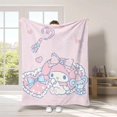 thumbnail image 1 of 3D Printing, Cartoon Soft Double Flannel Blanket, Super Soft Blanket, Suitable For Living Room, Sofa, 1 of 3
