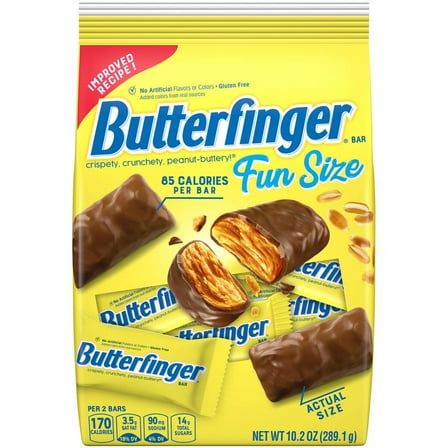 Butterfinger Fun Size Chocolate Candy 10.2oz