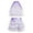 Lavender, variant on Yanarno Kids Girls 2 Piece Ballet Dance Outfits Sets Sequins Crop Top with Skirt Jazz Latin Tap Ballroom Dancewear Blue 12