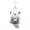 Beige, variant on Cat and Otter Plush Keychain Set, 5.9in Matching Animal Charms with Fish Accessory for Backpacks and Bags, Sweet Handheld Pendants for Friends,Khaki