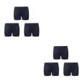 thumbnail image 2 of Sonducket 3 piezas de ropa interior de mujer de 4 capas, ropa interior portátil absorbente de agua a prueba de fugas, bragas transpirables Negro 2XL 2Conjunto, 2 of 6