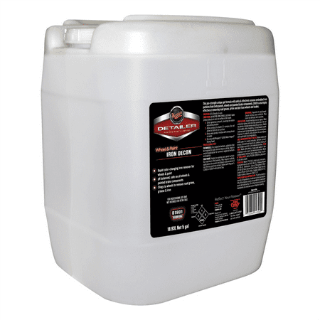 Meguiars Detailer D180105 Wheel and Paint Iron Decon, 5 gal Jug, Orange/Red, Liquid