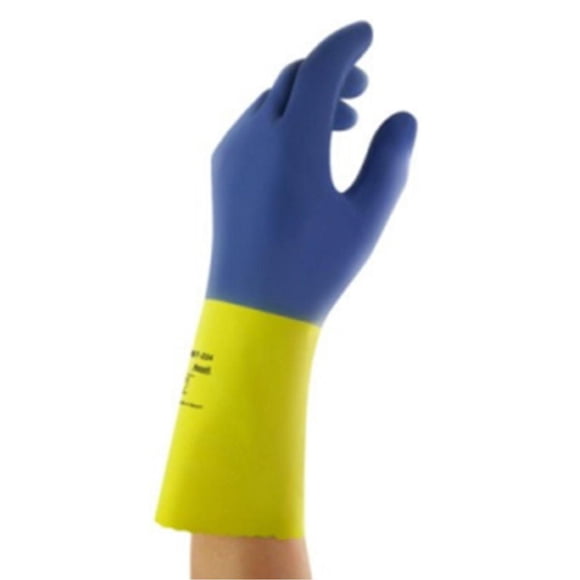Guante Proteccion Quimica Peso Pesado Forte Bicolor