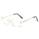 thumbnail image 2 of Sonducket Gafas de sol de moda sin montura Gafas de sol rectangulares Gafas de moda de verano UV400 Lentes siete, 2 of 8