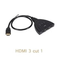 thumbnail image 1 of 3 Port Switcher, Hub Box Splitter, Auto Switch Hub Box 3 Port HD Multimedia Interface Multi Display for Home, 1 of 8