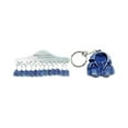 thumbnail image 1 of Bulk Buys Denim Look Key Chains - Case of 60, 1 of 1