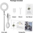 thumbnail image 2 of CNKOO 1PCS Grow Light  Lordem Full Spectrum LED Plant Light for Indoor Plants  Height Adjustable Growing Lamp, 2 of 7