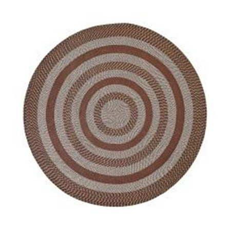Better Trends Brne6rbrw 6 Ft Round Newport Chenille Rug Choclate Round Newport Chenille Rug Choclate