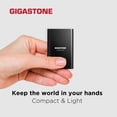 thumbnail image 3 of Gigastone External Portable Solid-State Hard Drive, USB 3.2 USB-C (500 GB), GS-SSD-P500-500GB-R, 3 of 5