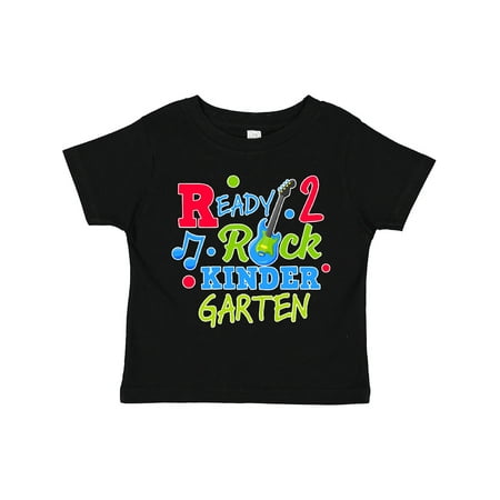 

Inktastic Back to School Ready 2 Rock Kindergarten Gift Toddler Boy Girl T-Shirt