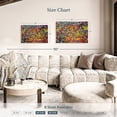 thumbnail image 4 of Elephant Stock 20 Million Things To Do Wall Art - Horizontal Canvas Wall Art - Living Room Wall Decor - Abstract Canvas - Green And Blue Decor By Osnat Tzadok - 36" x 24", 4 of 8