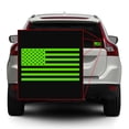 thumbnail image 2 of American US Flag Vinyl Decal Sticker for Laptop/Car/Truck/Window/Bumper (Matte Lime, 5in [3-Pack]), 2 of 4