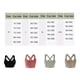 thumbnail image 5 of Chaleco de yoga Qarigey transpirable correas ajustables sujetadores deportivos push up fitness Ropa interior Rojo XL, 5 of 6